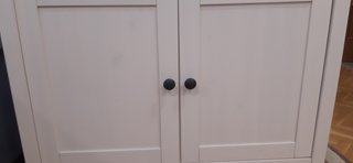 Secreter Ikea blanco madera.