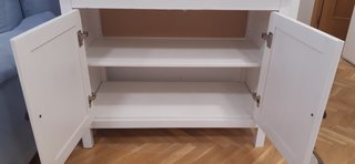 Secreter Ikea blanco madera.