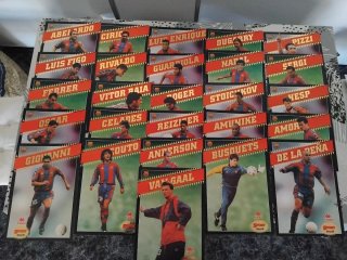 Lote Cartas Fútbol Variadas Antiguas
