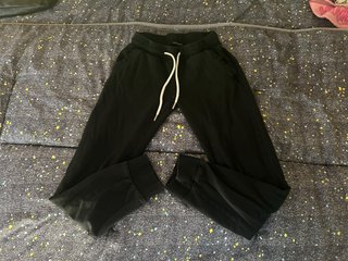 Pantaloni tuta Terranova neri Tg. XS