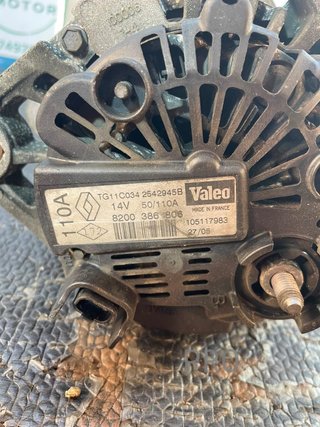 8200386806 alternador Renault megane II 1.5dci 105cv K9K