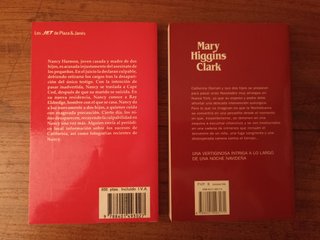 LIBROS MARY HIGGINS CLARK
