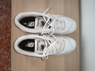 Zapatillas New Balance 550 Blancas/Gris
