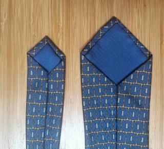 Cravatta originale del prestigioso marchio Hermes
