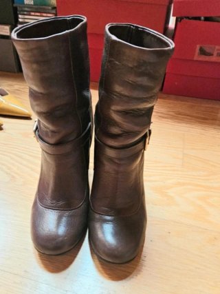 Botines Piel Charles Jourdan Marrones