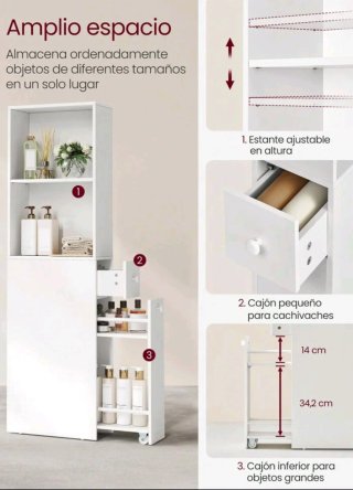 ARMARIO BAÑO VERTICAL SIN ESTRENAR