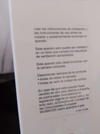 Calentador Junkers Bosch