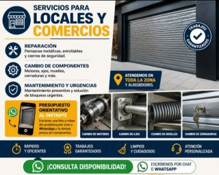Reparación persianas locales
