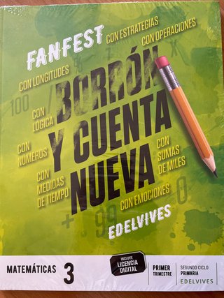 Matemáticas 3, Segundo Ciclo Primaria, FanFest