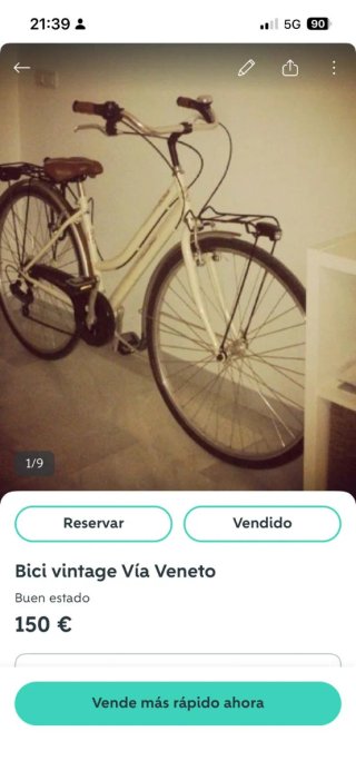 Bicicleta Clásica Via Veneto