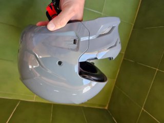 Casco Modular Convertible Gris Talla L NUEVO