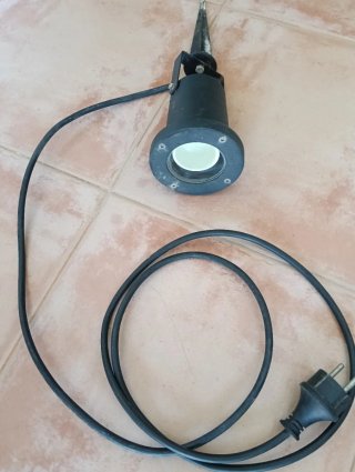 Focos LED Exteriores Negro (4uds)