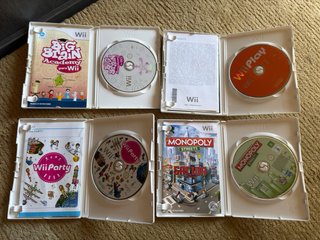Pack 4 Juegos Wii