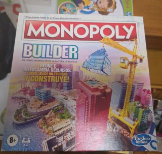 Monopoly Builder Juego de Mesa Hasbro
