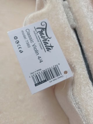 Violín 4/4 con funda y arco