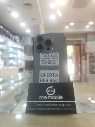 iPhone 15 Pro 256GB Batería 86%