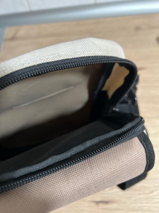 Borsa Valisa Uomo Beige e Marrone Chiaro