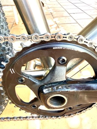Bici Gravel On-One Pickenflick Titanio Talla L