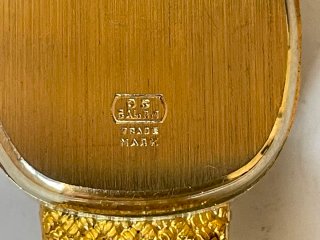 Reloj Ling mujer mecánico caja cojín dorado