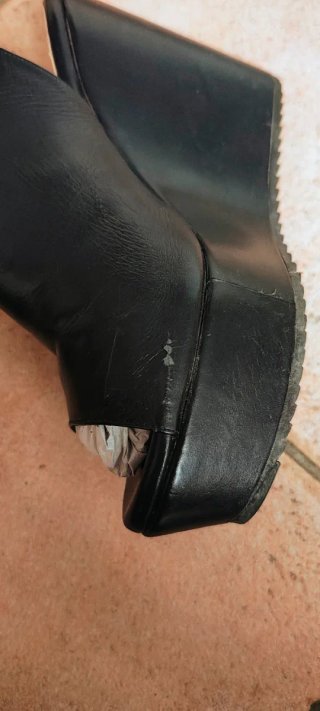 Sandali Albano Zeppa Pelle Nera