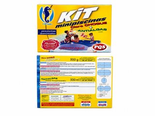 Kit Minipiscinas Cloro Choque + Antialgas HiPool