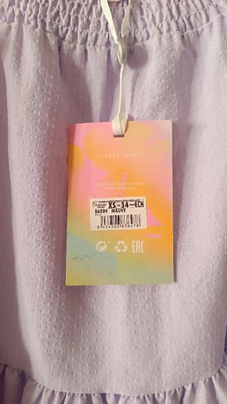 Vestido YSABEL MORA t.XS nuevo