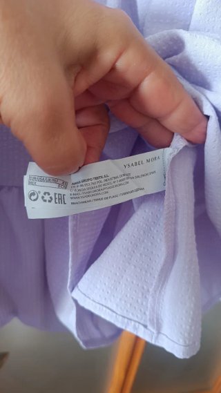 Vestido YSABEL MORA t.XS nuevo