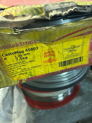 Bobina Hilo Aluminio MIG Castolin