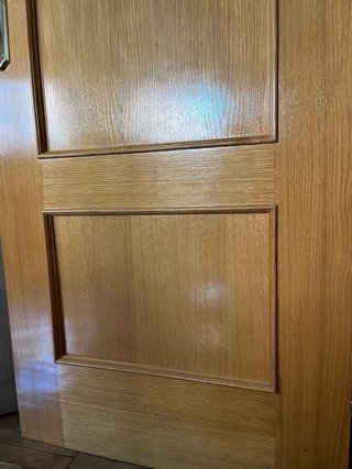 Puerta de interior de madera estrenar