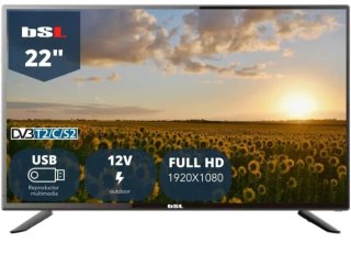 TV 22" BSL FHD LED + Soporte Techo