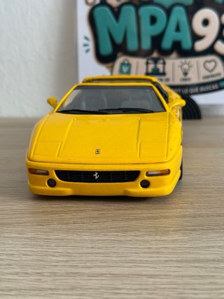 Ferrari F355 GTS Hot Wheels 1:18 Amarillo