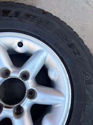4 Llantas Nissan Terrano Neumaticos 235/75/15 109T