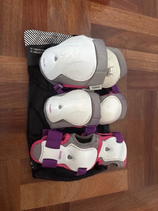 Patines Oxelo Niña Talla Ajustable + Protecciones