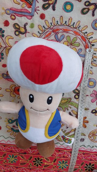 Peluche Toad Super Mario