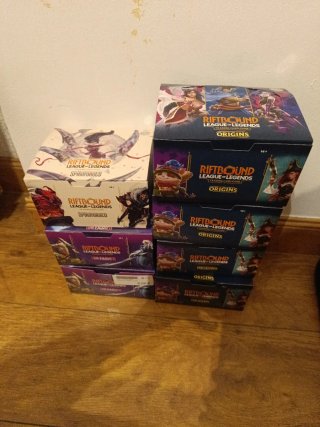 Bulk cartas riftbound origins spiritforged unleash