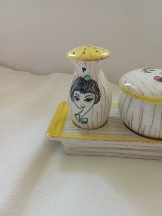 Set 3 pezzi decorativi con vassoio Esperia