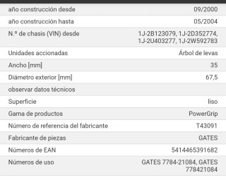 Polea tensora y rodillo 1.9 TDI,FORD,AUDI,VW,SKODA