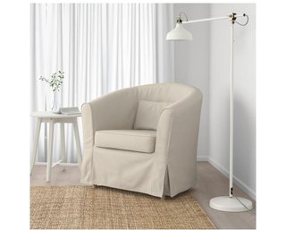 Sillón de lectura beige