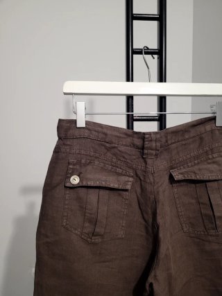 Pantalones cortos de lino Woman Borsache