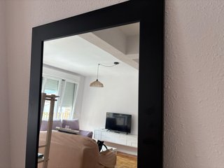 Espejo Negro 187x77 cm