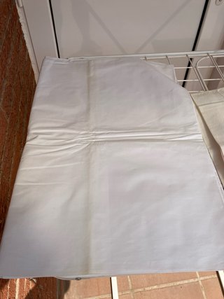 Juego 3 sábanas blancas