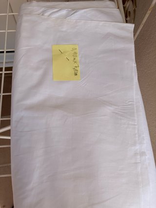 Juego 3 sábanas blancas