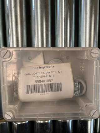 Caja Corte Tierra CCT-1/1 Transparente IP55