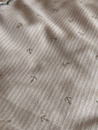 Juego de sábanas de algodón beige