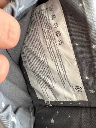 Mochila Porteo Kinderkraft Estrellas Gris
