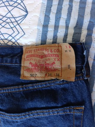 Pantalón Vaquero Levi's 501 Original Fit Hombre