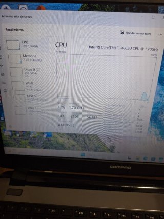 Portatile HP Intel icore 3, 8RAM