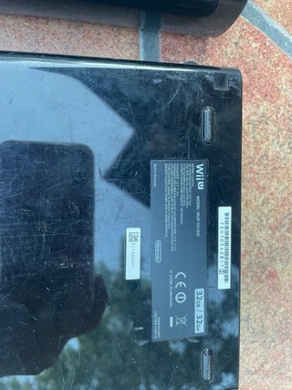 Consolas Nintendo Wii U Negra
