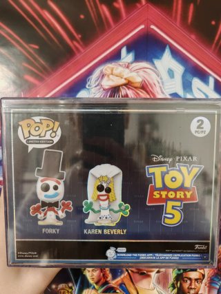 Funko Pop! Forky & Karen Beverly