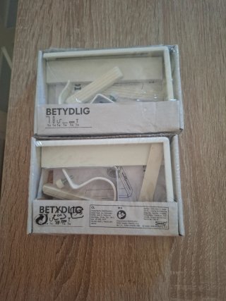 Soportes Barra Cortina IKEA BETYDLIG (2 uds)